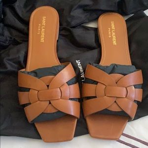 Saint Laurent tribute sandals
